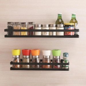 Iron Spice Rack Wall Mounted